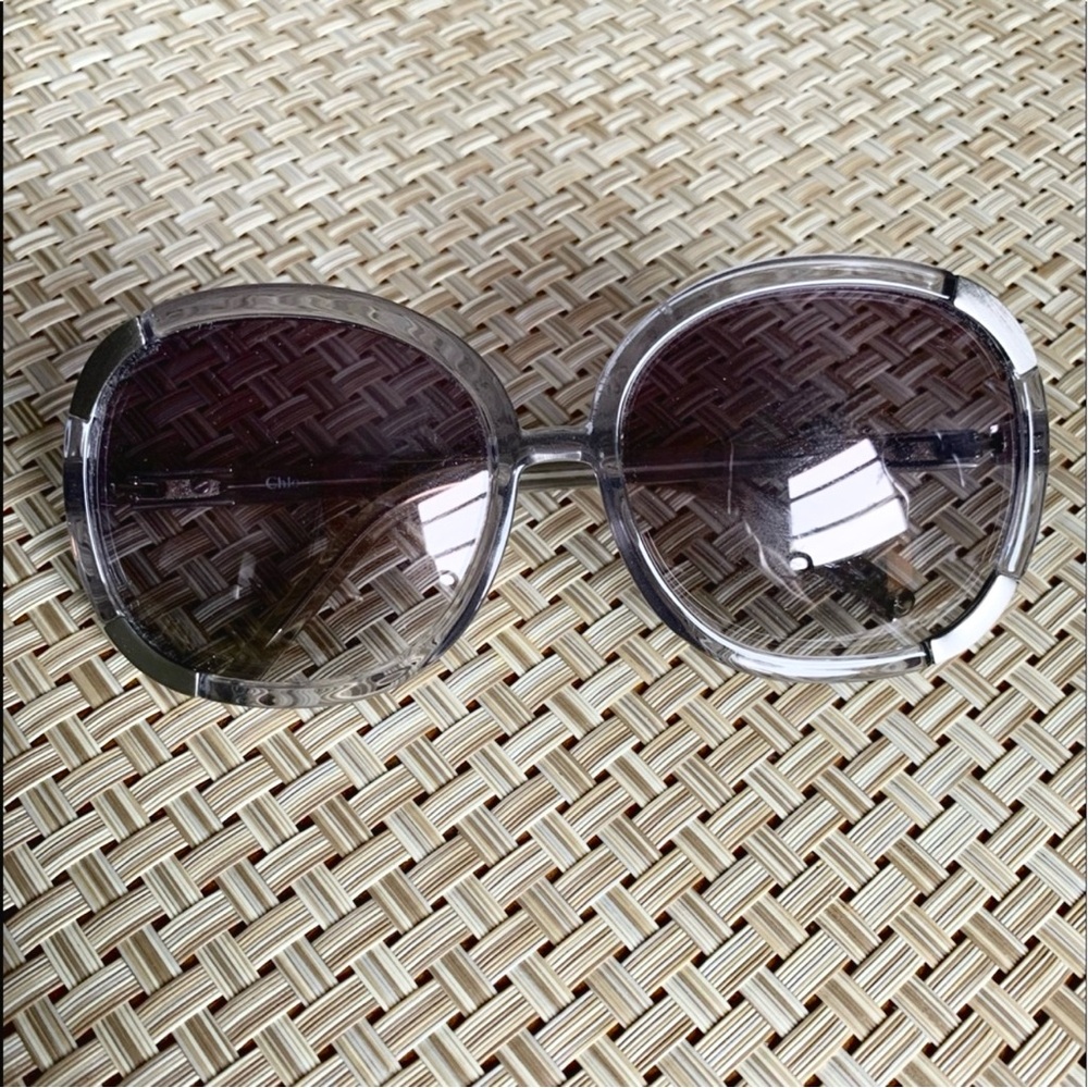 Chloe Oversize Gradient Sunglasses
